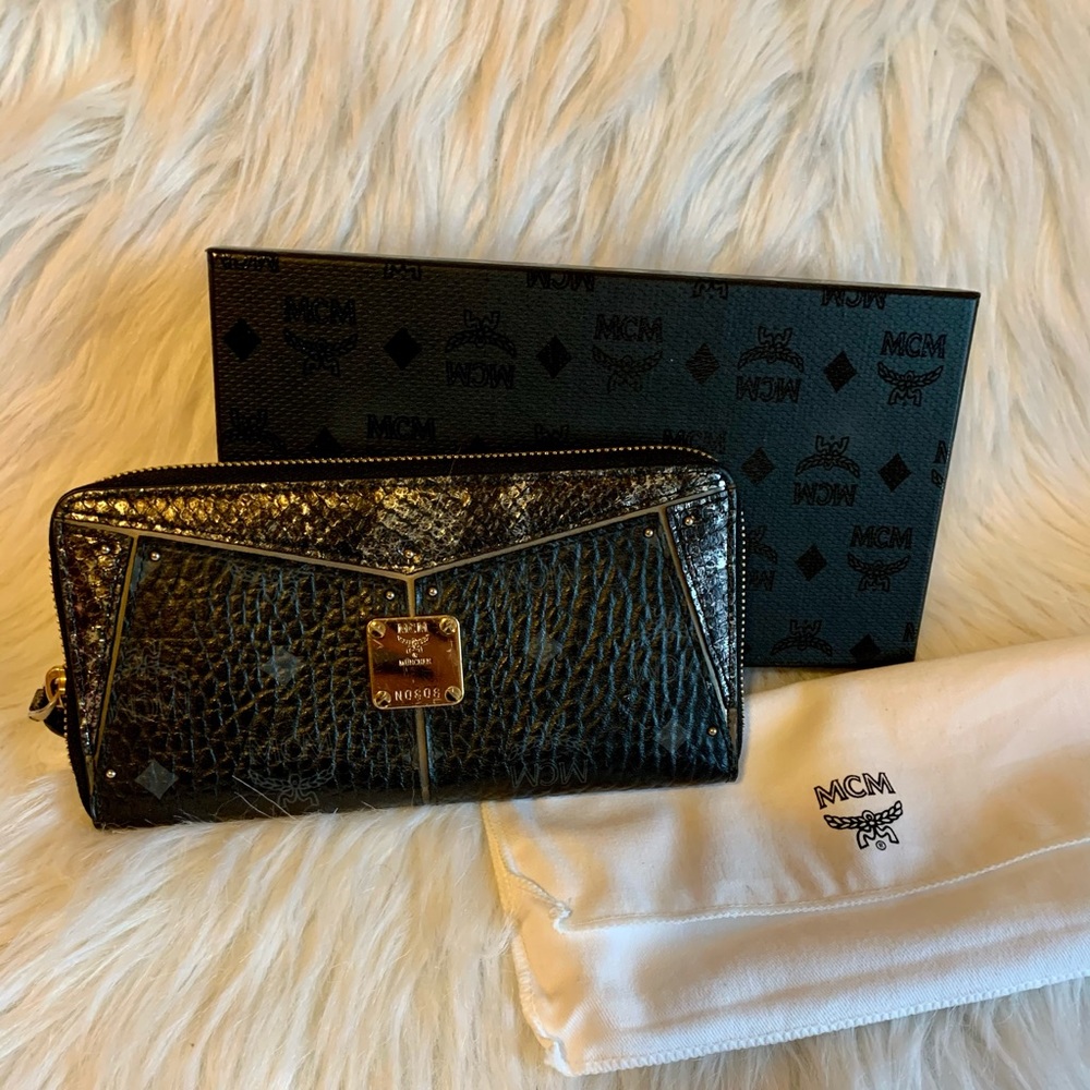 MCM Stark Long Wallet